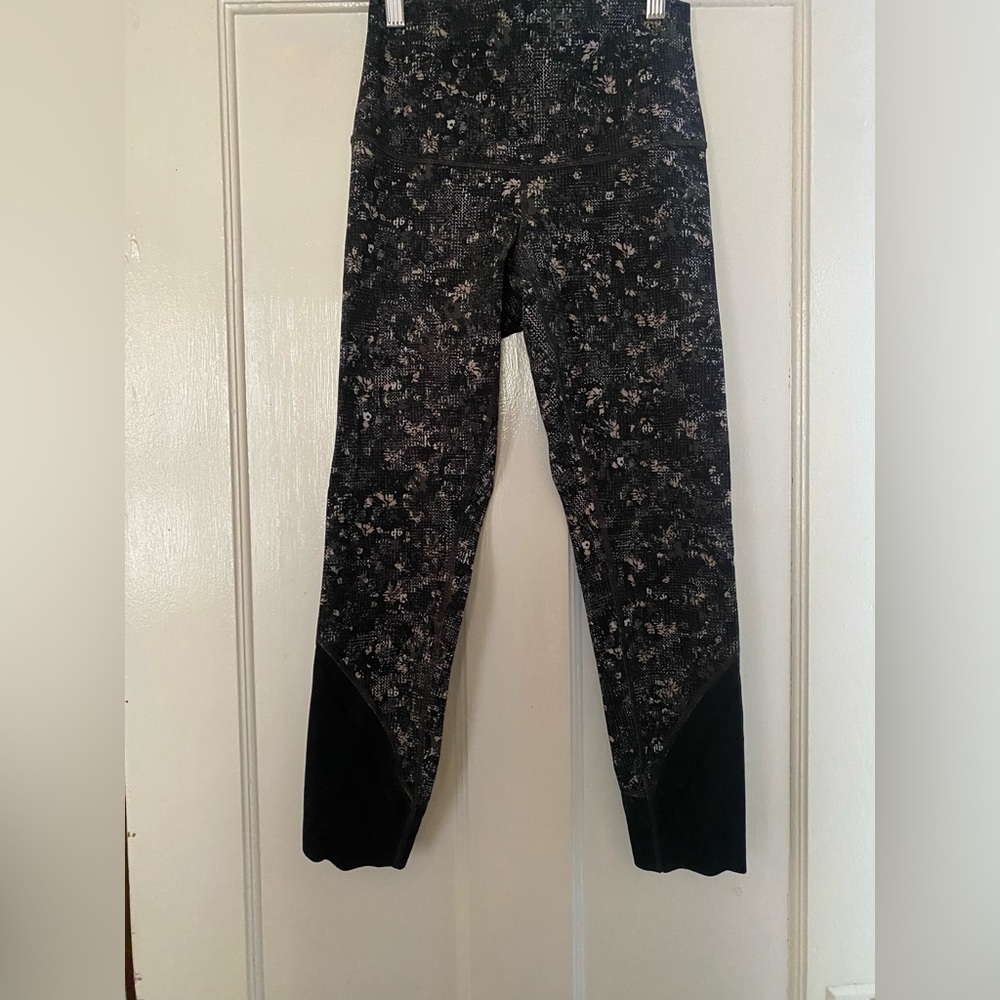 Black Patterned Pants - image 2